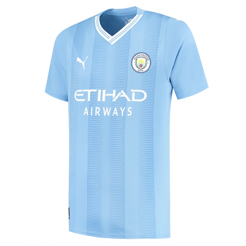 Hombre Camiseta Daniel Batty #0 Azul Claro 1ª Equipación 2023/24 La Camisa