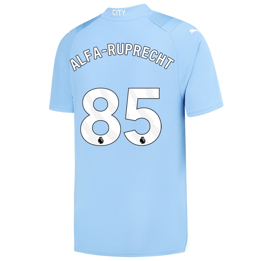 Hombre Camiseta Farid Alfa-Ruprecht #85 Azul Claro 1ª Equipación 2023/24 La Camisa