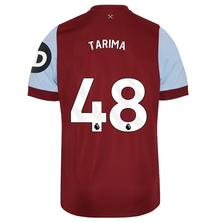 Hombre Camiseta Sean Tarima #48 Granate 1ª Equipación 2023/24 La Camisa