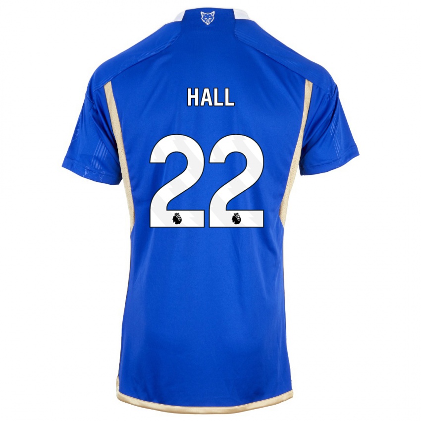 Hombre Camiseta Kiernan Dewsbury-Hall #22 Azul Real 1ª Equipación 2023/24 La Camisa