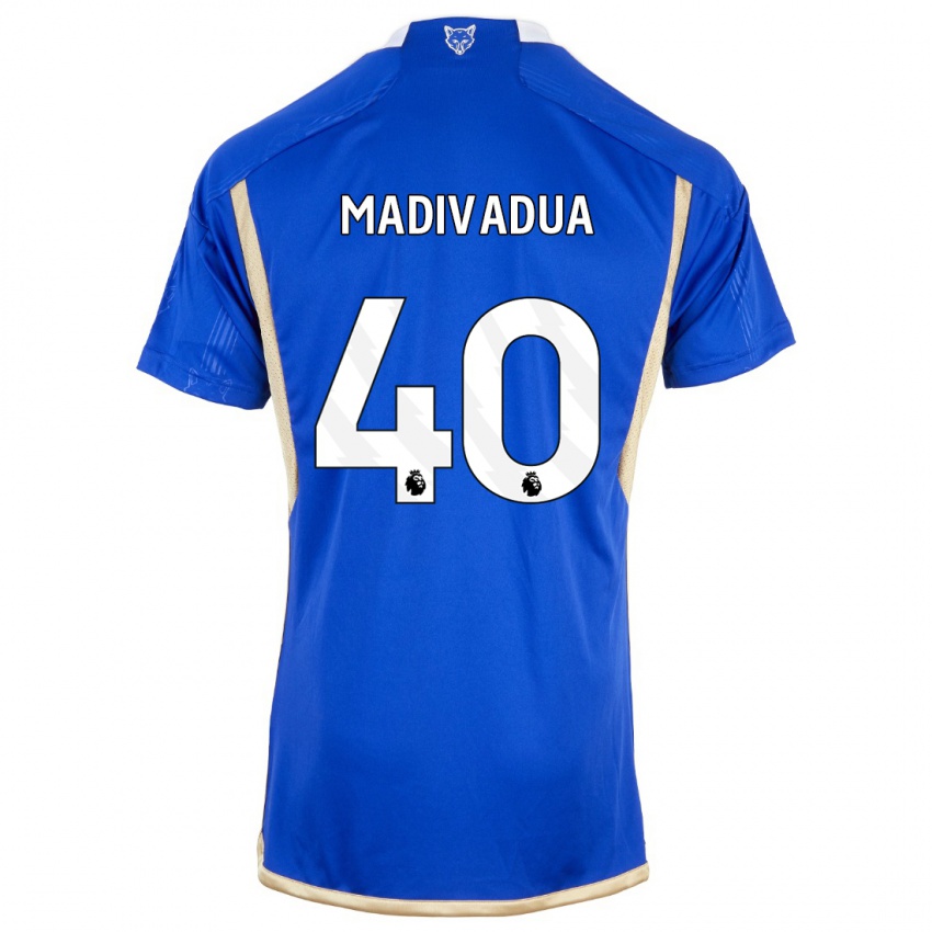 Hombre Camiseta Wanya Marcal Madivadua #40 Azul Real 1ª Equipación 2023/24 La Camisa