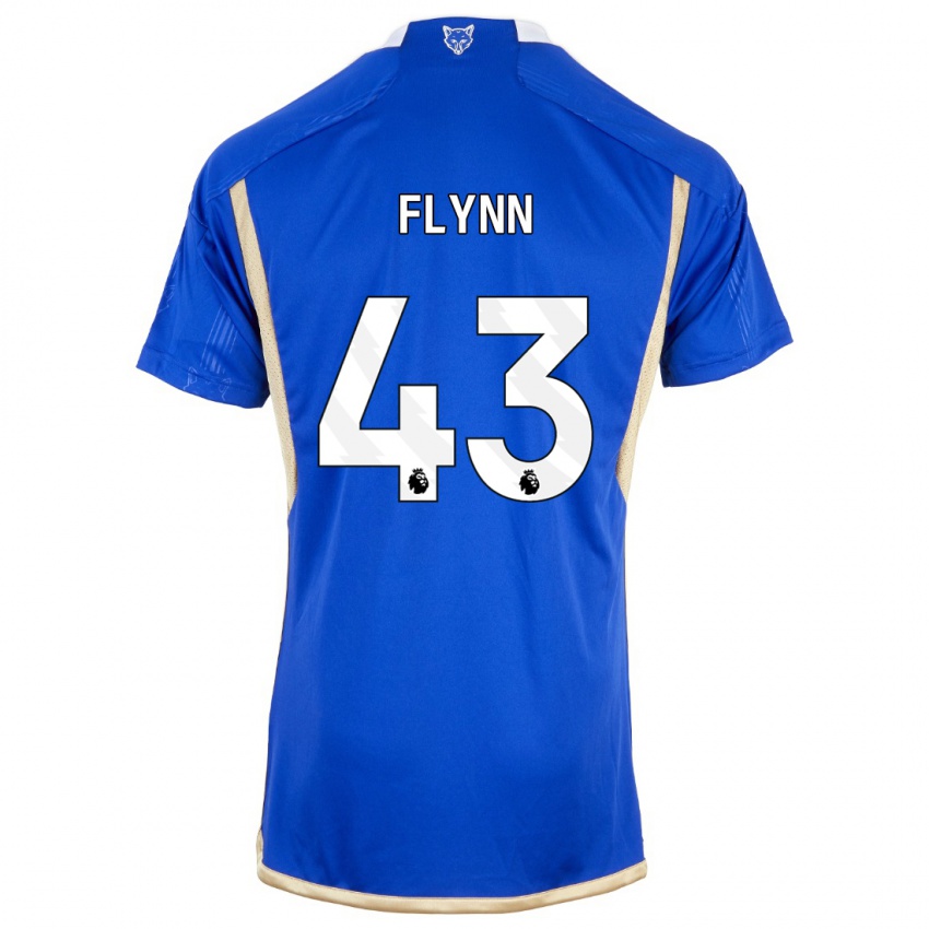 Hombre Camiseta Shane Flynn #43 Azul Real 1ª Equipación 2023/24 La Camisa