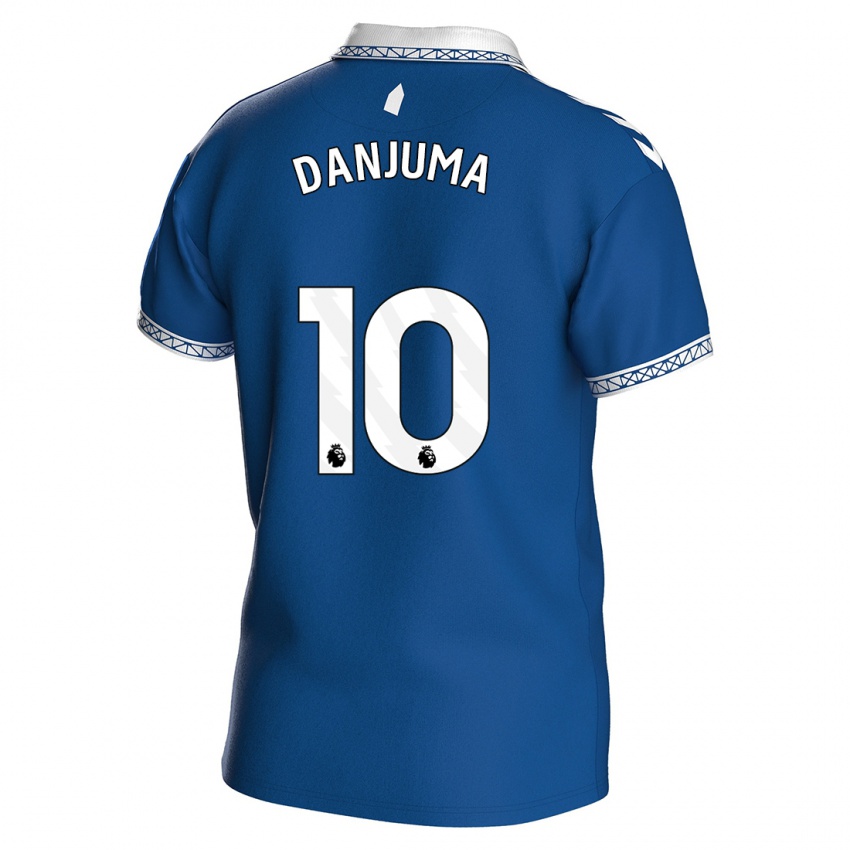 Hombre Camiseta Arnaut Danjuma #10 Azul Real 1ª Equipación 2023/24 La Camisa