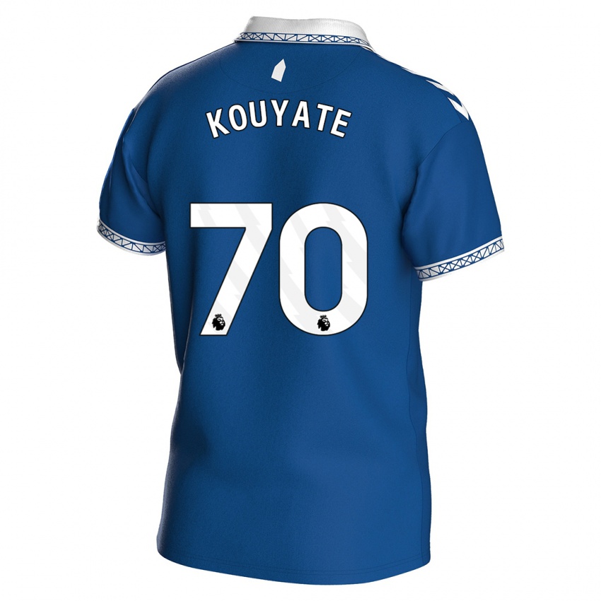 Hombre Camiseta Katia Kouyate #70 Azul Real 1ª Equipación 2023/24 La Camisa