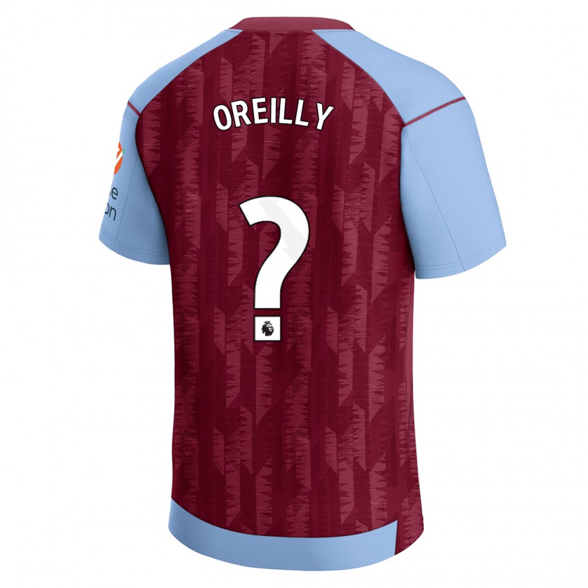 Hombre Camiseta Aaron Oreilly #0 Azul Claro 1ª Equipación 2023/24 La Camisa