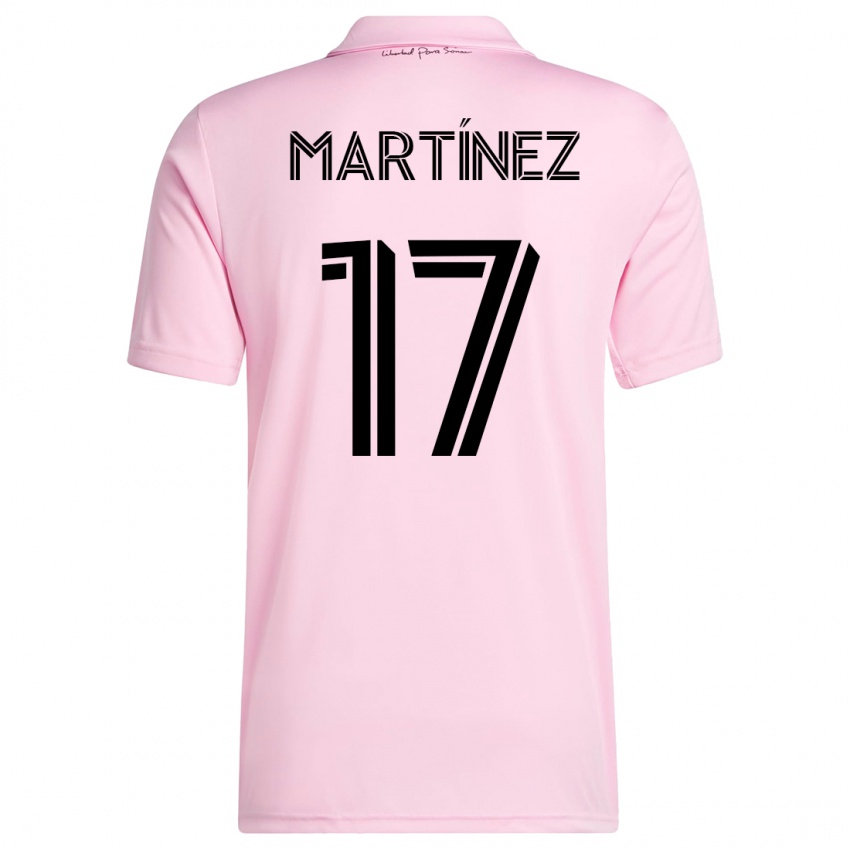 Hombre Camiseta Josef Martínez #17 Rosa 1ª Equipación 2023/24 La Camisa