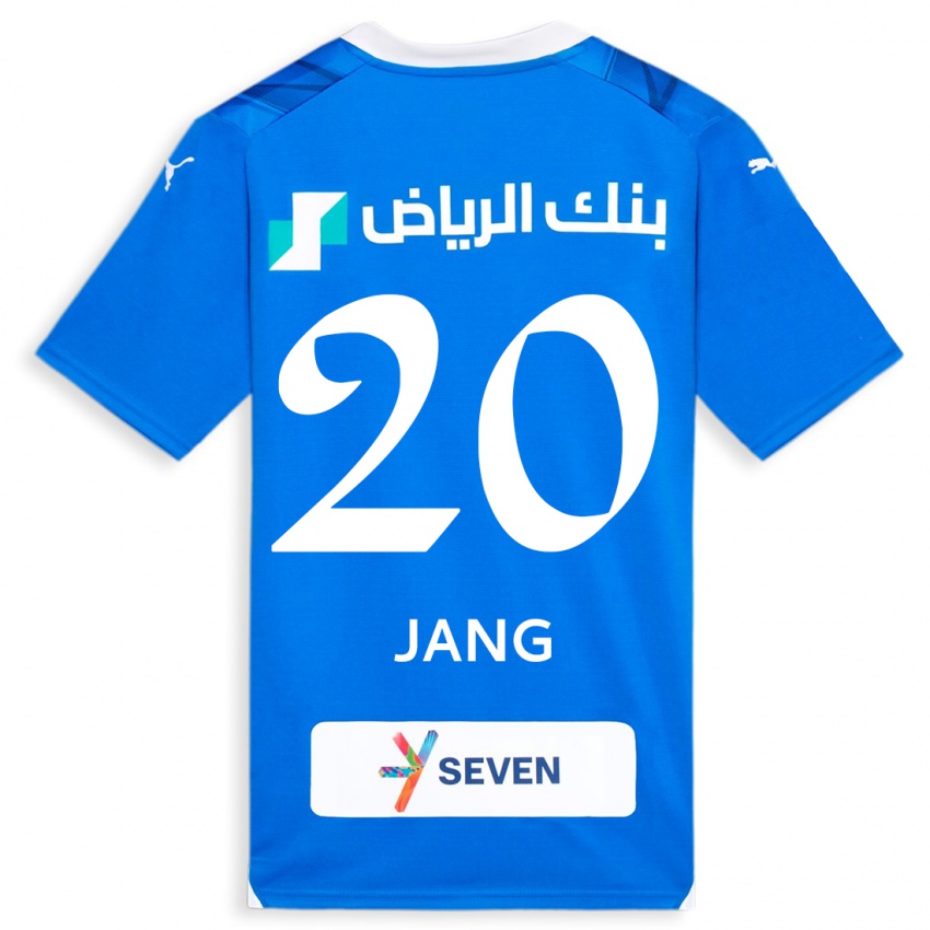 Hombre Camiseta Hyun-Soo Jang #20 Azul 1ª Equipación 2023/24 La Camisa