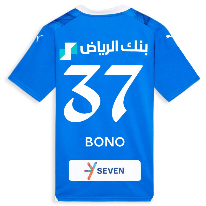 Hombre Camiseta Bono #37 Azul 1ª Equipación 2023/24 La Camisa