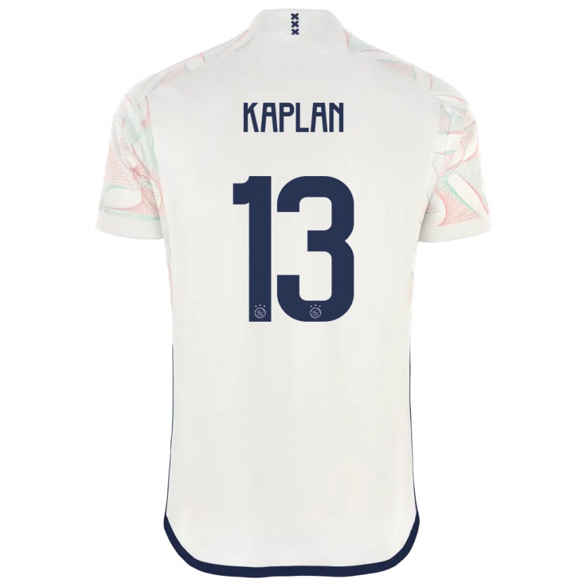 Hombre Camiseta Ahmetcan Kaplan #13 Blanco 2ª Equipación 2023/24 La Camisa