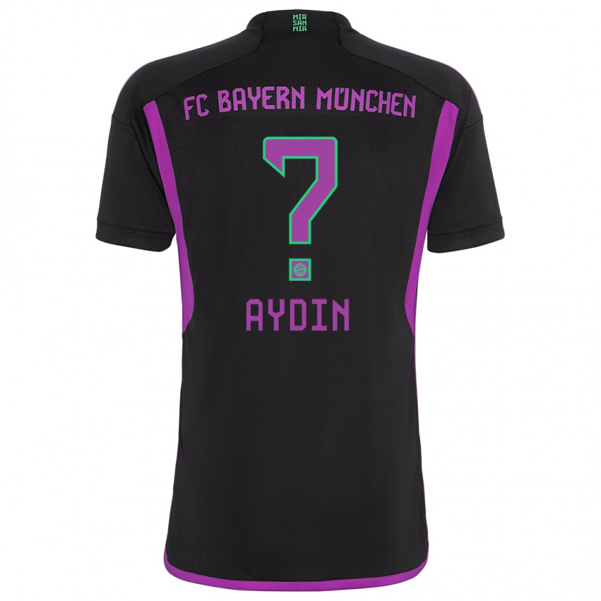 Hombre Camiseta Eyüp Aydin #0 Negro 2ª Equipación 2023/24 La Camisa