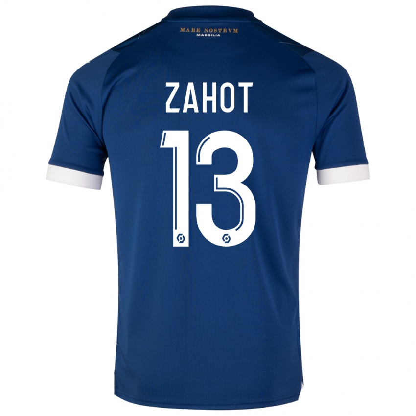 Hombre Camiseta Sarah Zahot #13 Azul Oscuro 2ª Equipación 2023/24 La Camisa