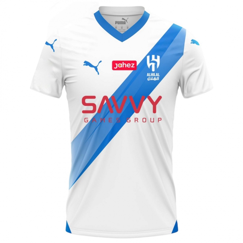 Hombre Camiseta Sergej Milinkovic-Savic #22 Blanco 2ª Equipación 2023/24 La Camisa