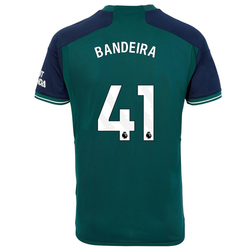 Hombre Camiseta Mauro Bandeira #41 Verde Equipación Tercera 2023/24 La Camisa