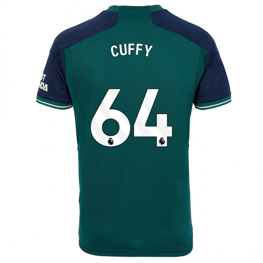 Hombre Camiseta Brooke Norton Cuffy #64 Verde Equipación Tercera 2023/24 La Camisa