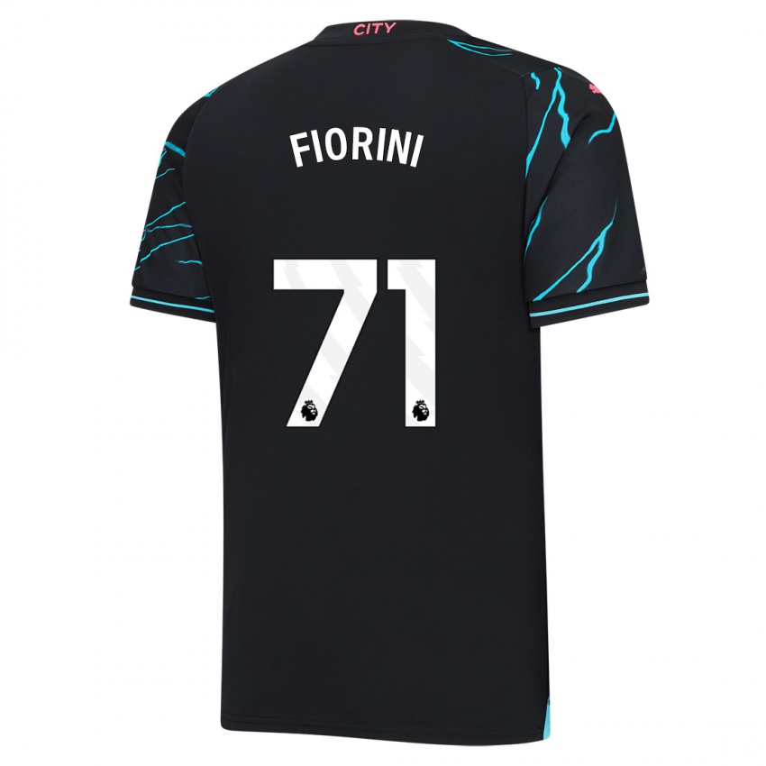 Hombre Camiseta Lewis Fiorini #71 Azul Oscuro Equipación Tercera 2023/24 La Camisa