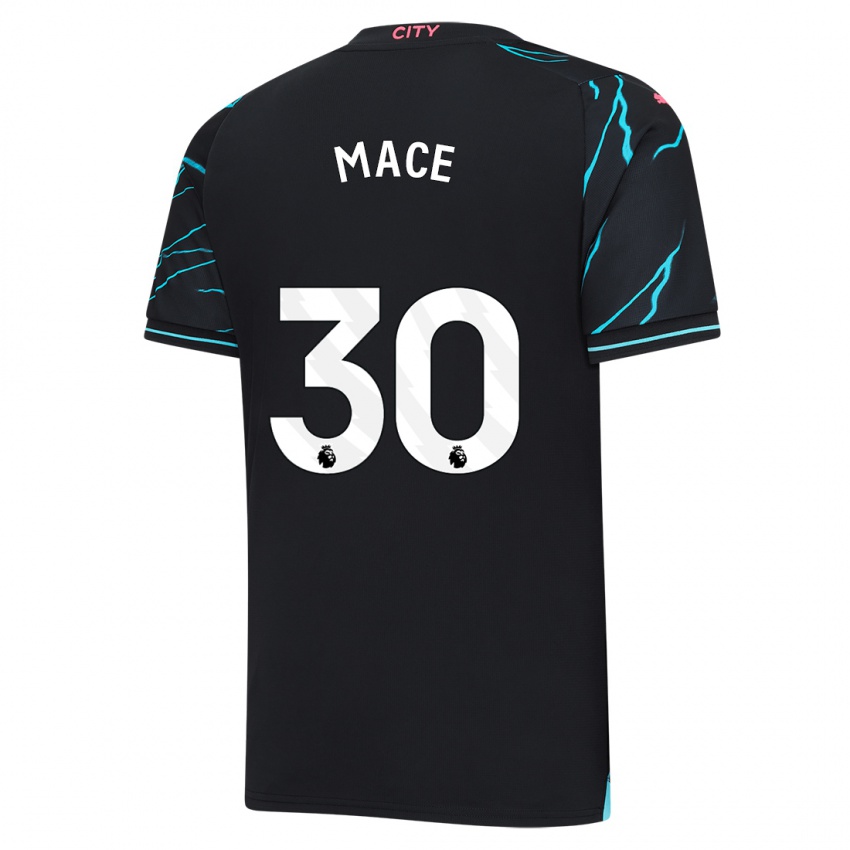 Hombre Camiseta Ruby Mace #30 Azul Oscuro Equipación Tercera 2023/24 La Camisa