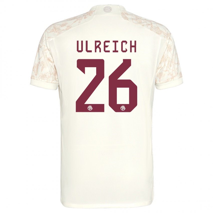 Hombre Camiseta Sven Ulreich #26 Blanquecino Equipación Tercera 2023/24 La Camisa