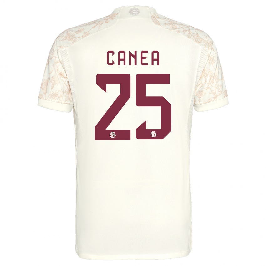 Hombre Camiseta Rares Canea #25 Blanquecino Equipación Tercera 2023/24 La Camisa