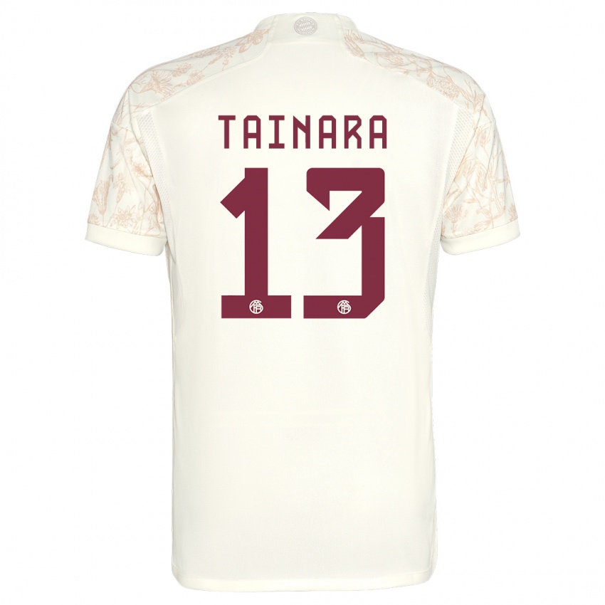 Hombre Camiseta Tainara #13 Blanquecino Equipación Tercera 2023/24 La Camisa