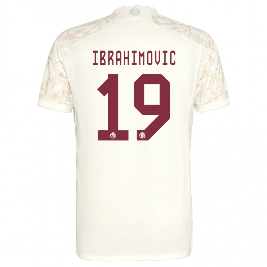 Hombre Camiseta Arijon Ibrahimovic #19 Blanquecino Equipación Tercera 2023/24 La Camisa