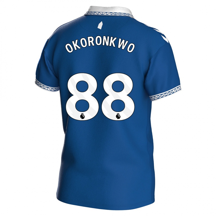 Mujer Camiseta Francis Okoronkwo #88 Azul Real 1ª Equipación 2023/24 La Camisa