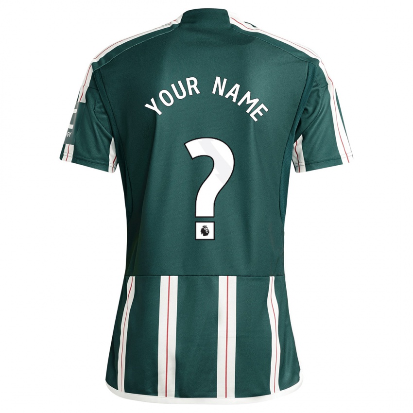 Mujer Camiseta Su Nombre #0 Verde Oscuro 2ª Equipación 2023/24 La Camisa
