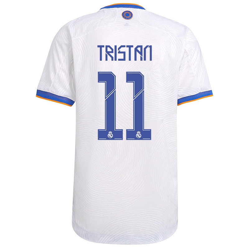 Niño Camiseta Vukcevic Tristan #11 Blanco 1ª Equipación 2021/22 La Camisa Z44