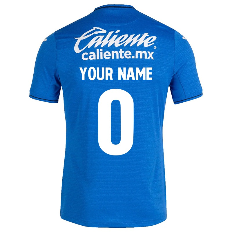 Niño Camiseta Tu Nombre #0 Azul Oscuro 1ª Equipación 2021/22 La Camisa Z103