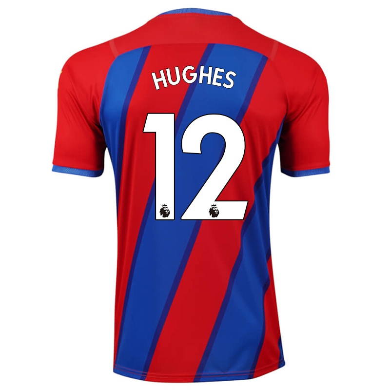 Niño Camiseta Will Hughes #12 Azul Real 1ª Equipación 2021/22 La Camisa