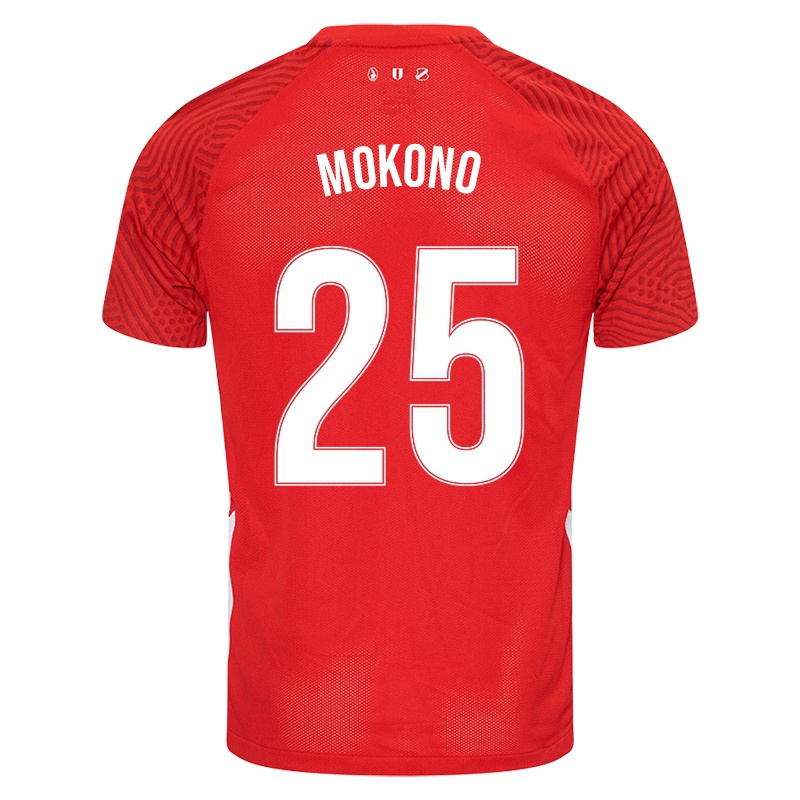 Niño Camiseta Sylian Mokono #25 Rojo 1ª Equipación 2021/22 La Camisa