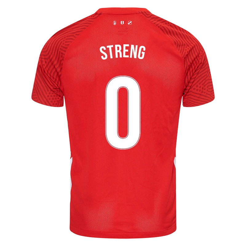 Niño Camiseta Storm Streng #0 Rojo 1ª Equipación 2021/22 La Camisa