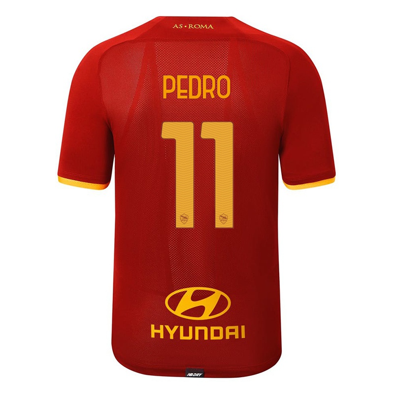 Niño Camiseta Pedro #11 Rojo 1ª Equipación 2021/22 La Camisa