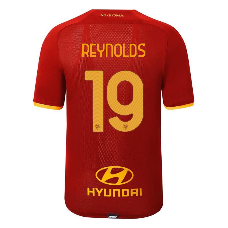 Niño Camiseta Bryan Reynolds #19 Rojo 1ª Equipación 2021/22 La Camisa