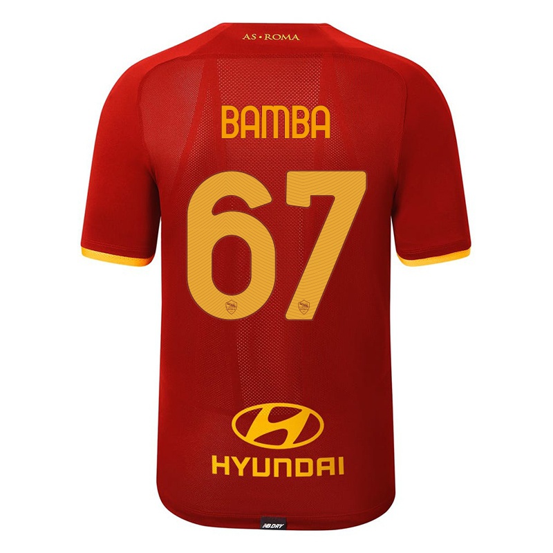 Niño Camiseta Mory Bamba #67 Rojo 1ª Equipación 2021/22 La Camisa