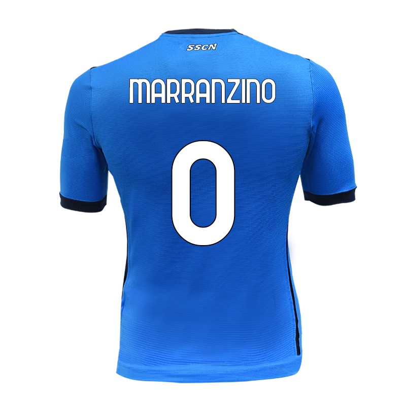 Niño Camiseta Pasquale Marranzino #0 Azul 1ª Equipación 2021/22 La Camisa