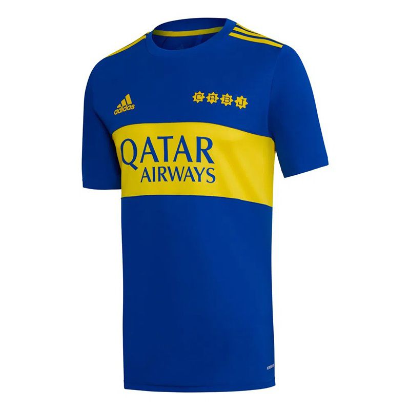 Niño Camiseta Agustin Obando #34 Azul Real 1ª Equipación 2021/22 La Camisa