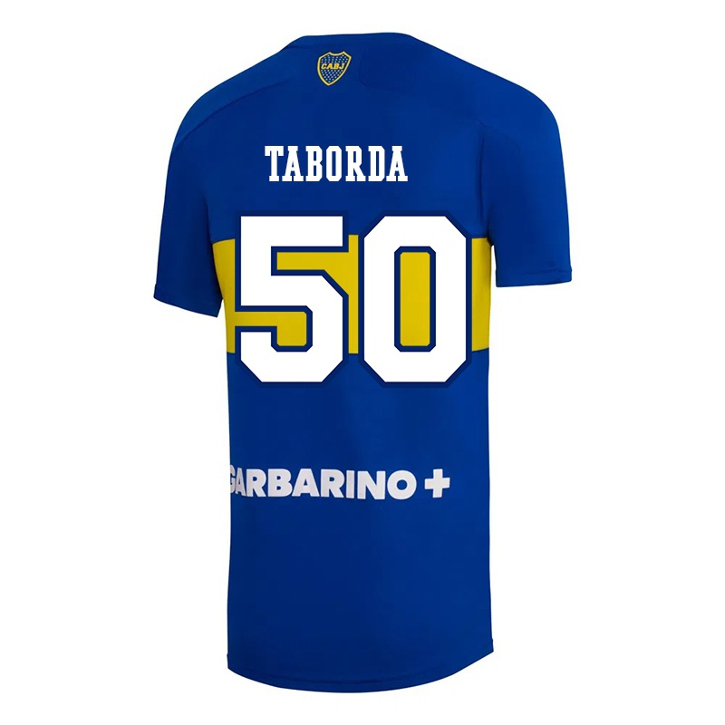 Niño Camiseta Vicente Taborda #50 Azul Real 1ª Equipación 2021/22 La Camisa
