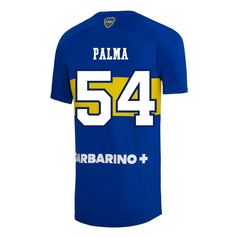 Niño Camiseta Lucas Palma #54 Azul Real 1ª Equipación 2021/22 La Camisa