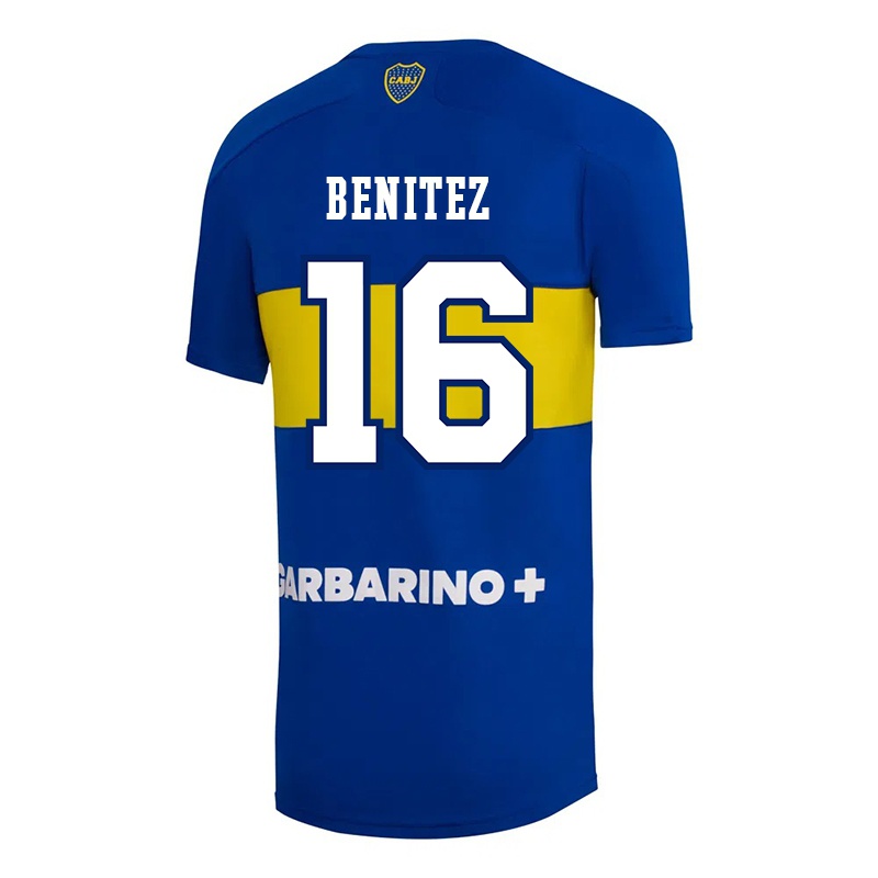 Niño Camiseta Lorena Benitez #16 Azul Real 1ª Equipación 2021/22 La Camisa