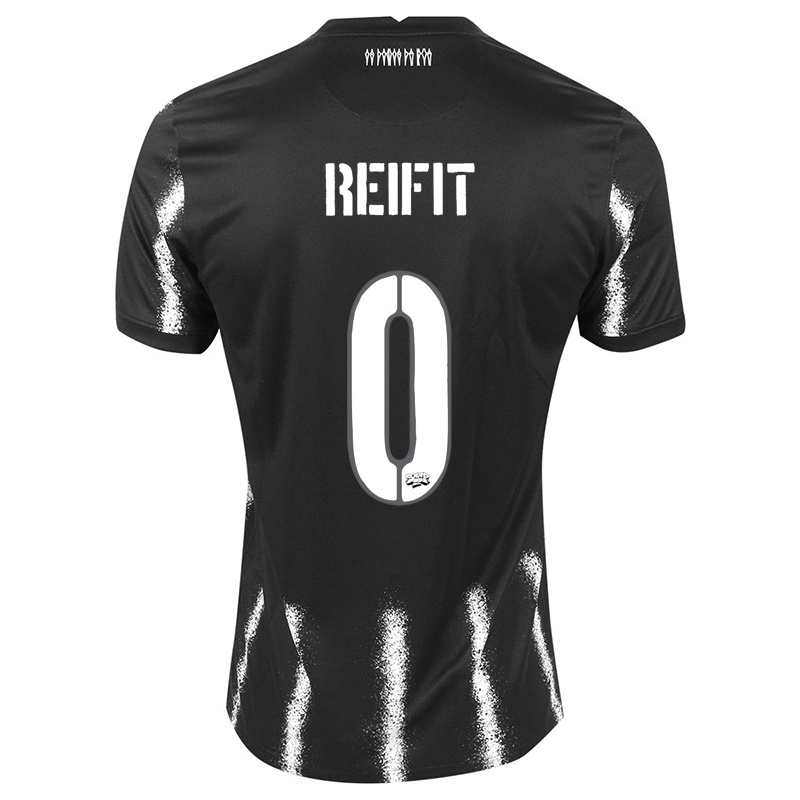 Niño Camiseta Reifit #0 Negro 2ª Equipación 2021/22 La Camisa Z209