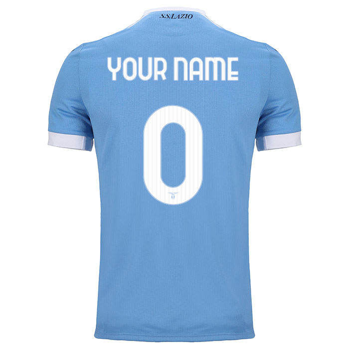 Hombre Camiseta Tu Nombre #0 Azul 1ª Equipación 2021/22 La Camisa Z327