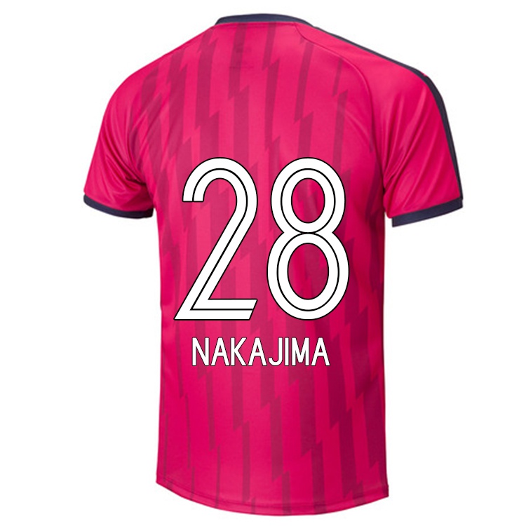 Hombre Camiseta Motohiko Nakajima #28 Rose 1ª Equipación 2021/22 La Camisa Z359