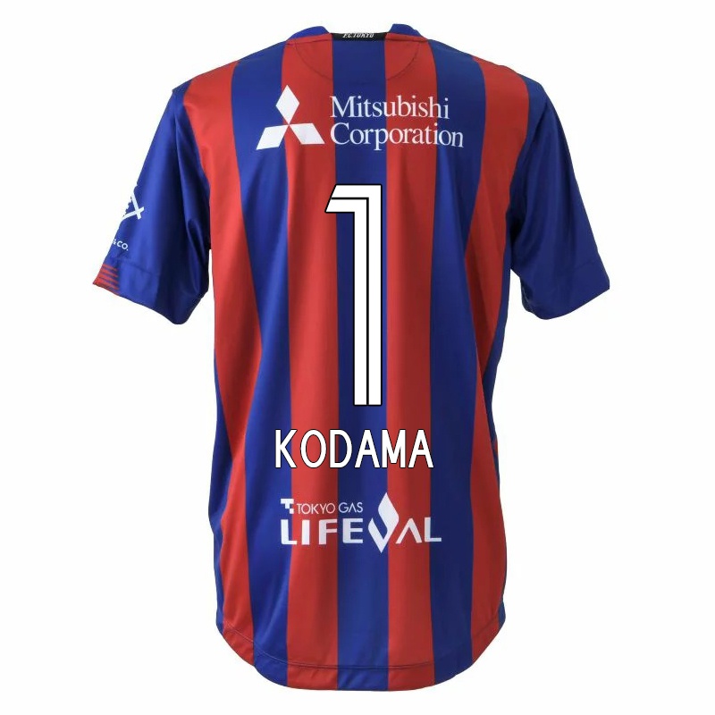 Hombre Camiseta Tsuyoshi Kodama #1 Rojo Azul 1ª Equipación 2021/22 La Camisa Z369