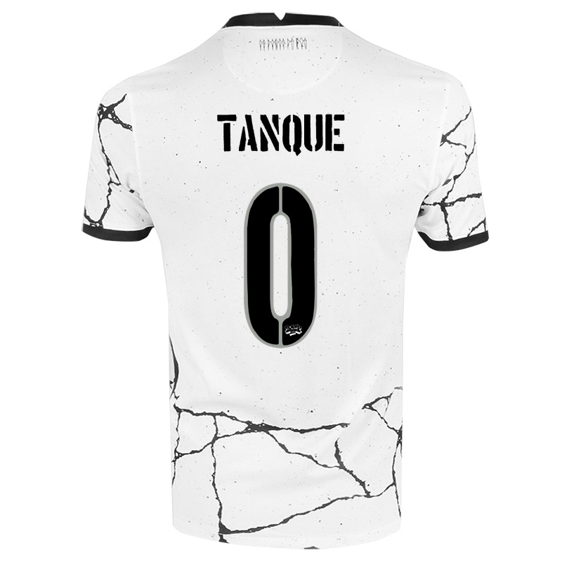 Hombre Camiseta Eduardo Tanque #0 Blanco 1ª Equipación 2021/22 La Camisa Z439