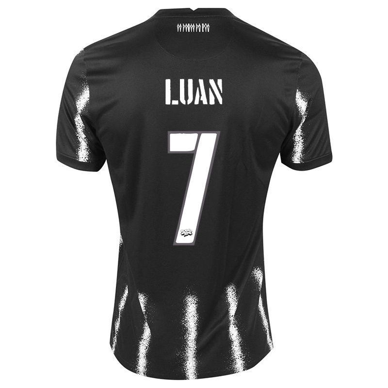 Hombre Camiseta Luan #7 Negro 2ª Equipación 2021/22 La Camisa