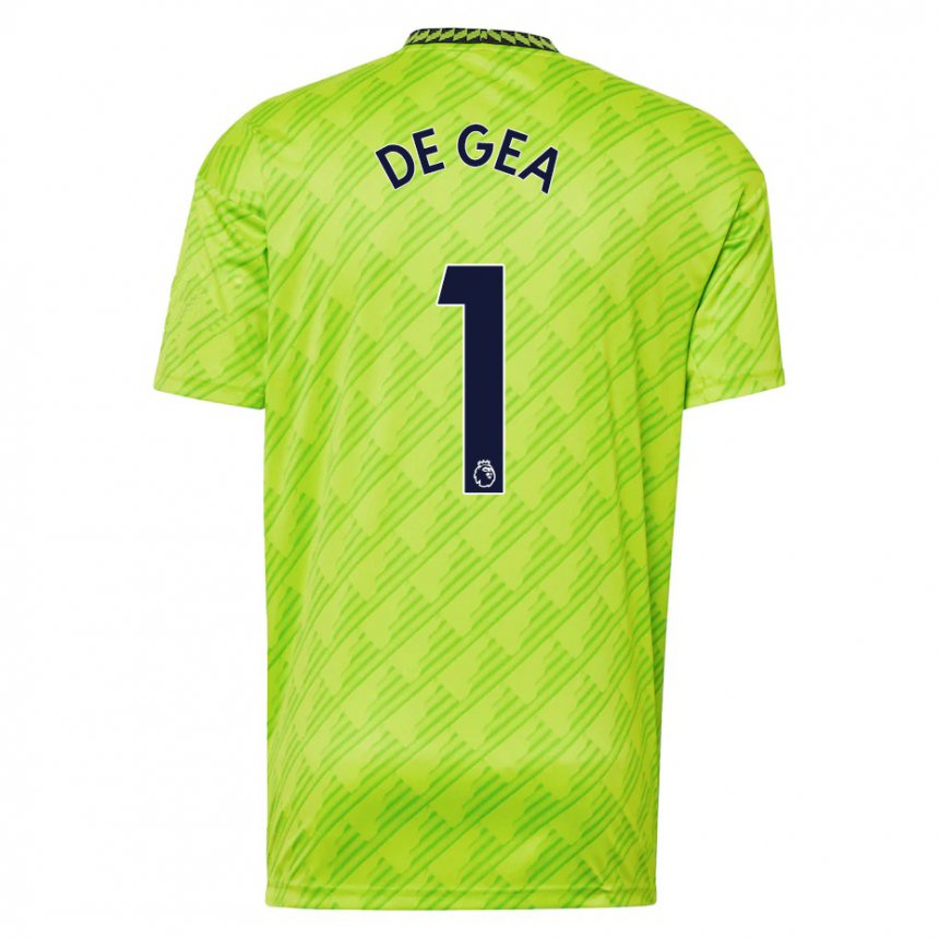 Niño Camiseta David De Gea #1 Verde Claro Equipación Tercera 2022/23 La Camisa