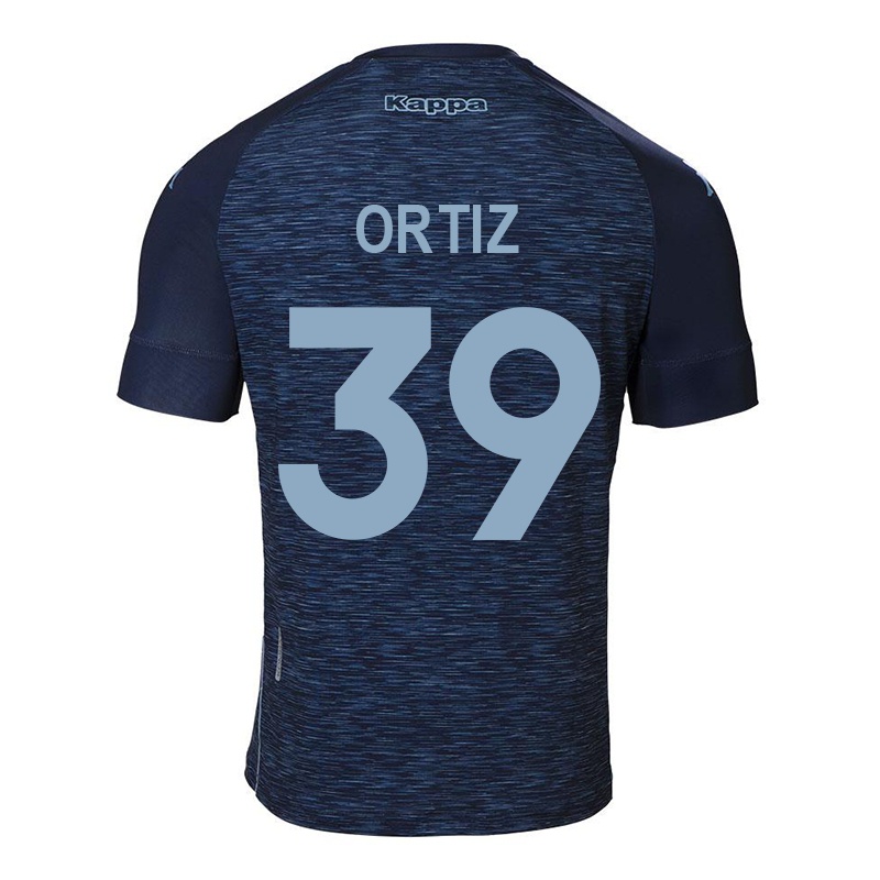 Mujer Camiseta Alan Ortiz #39 Azul Oscuro 2ª Equipación 2021/22 La Camisa