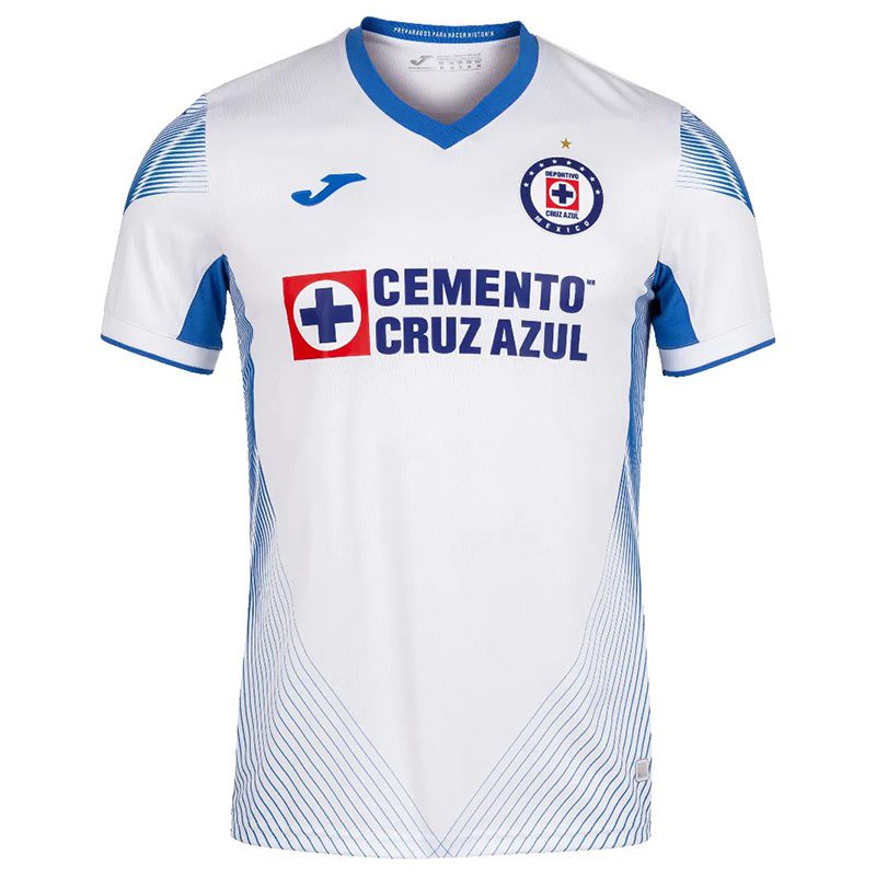 Mujer Camiseta Romulo Otero #0 Blanco 2ª Equipación 2021/22 La Camisa