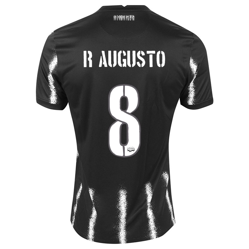 Mujer Camiseta Renato Augusto #8 Negro 2ª Equipación 2021/22 La Camisa