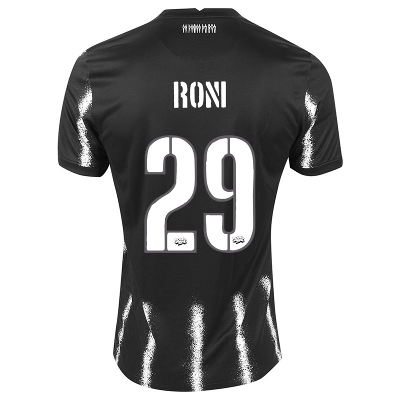 Mujer Camiseta Roni #29 Negro 2ª Equipación 2021/22 La Camisa